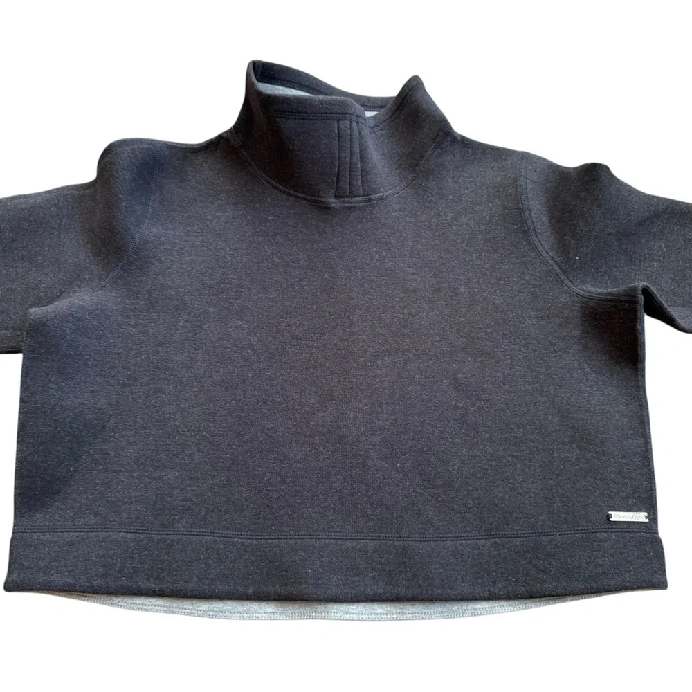 Sweaty Betty | Luxe Long Sleeve Boxy Crop Top Sweater women’s Size XS Oversized